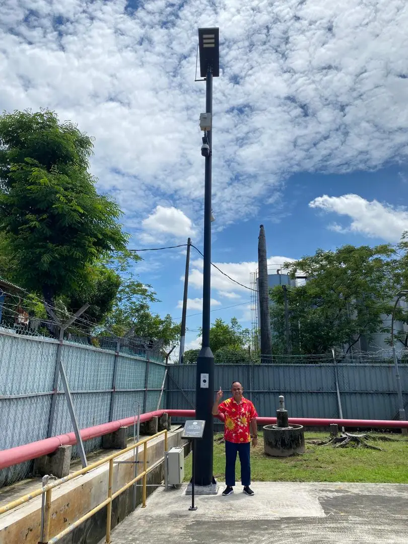Real ESG Smart Pole installation photo 10