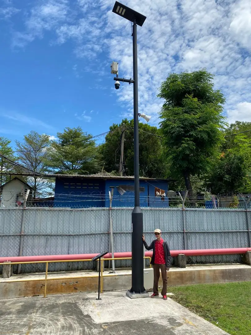 Real ESG Smart Pole installation photo 12