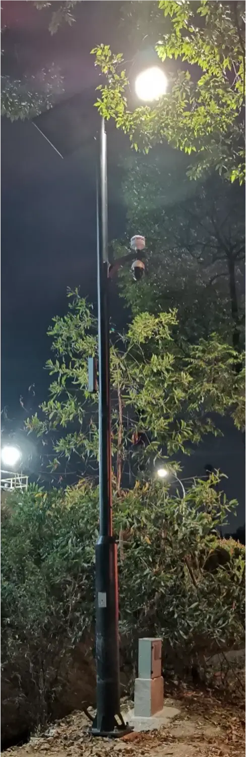 Real ESG Smart Pole installation photo 13