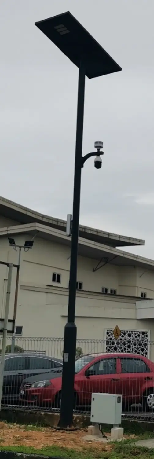 Real ESG Smart Pole installation photo 14