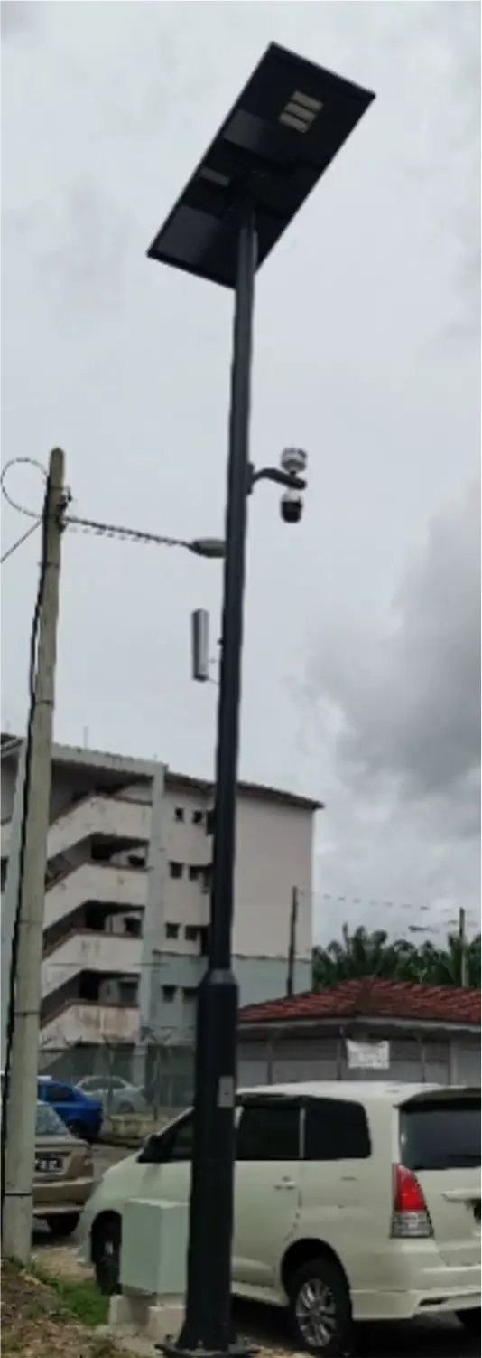 Real ESG Smart Pole installation photo 15