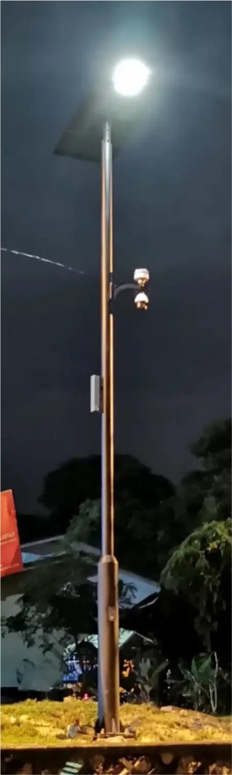 Real ESG Smart Pole installation photo 16