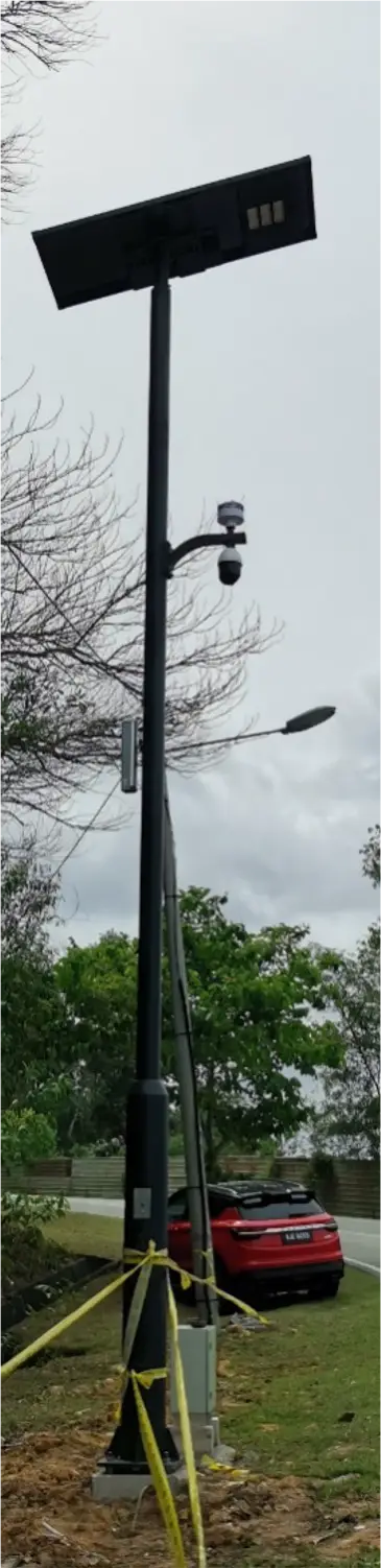 Real ESG Smart Pole installation photo 17
