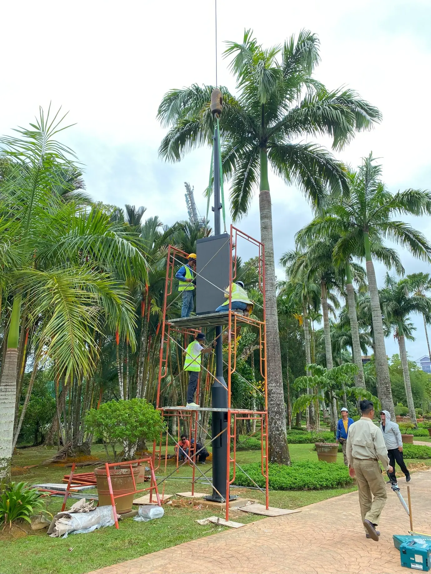 Real ESG Smart Pole installation photo 19