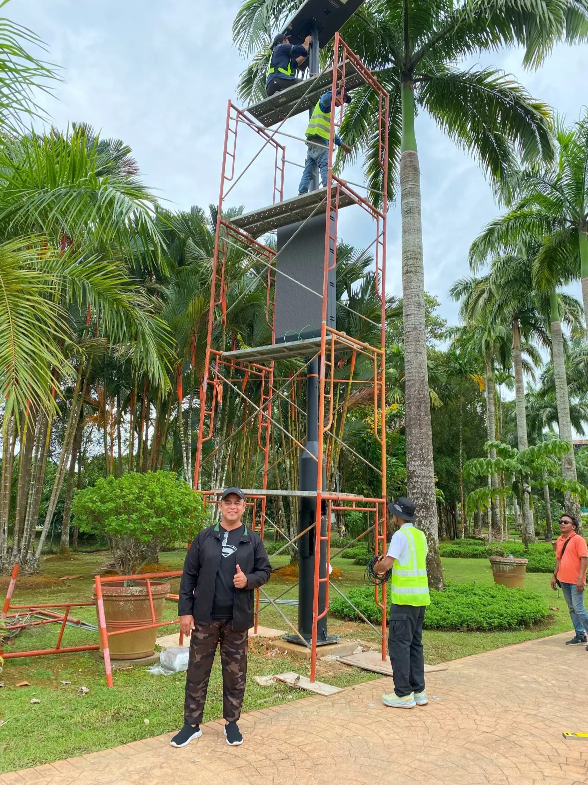 Real ESG Smart Pole installation photo 20