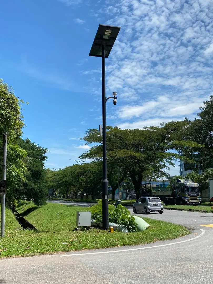 Real ESG Smart Pole installation photo 4