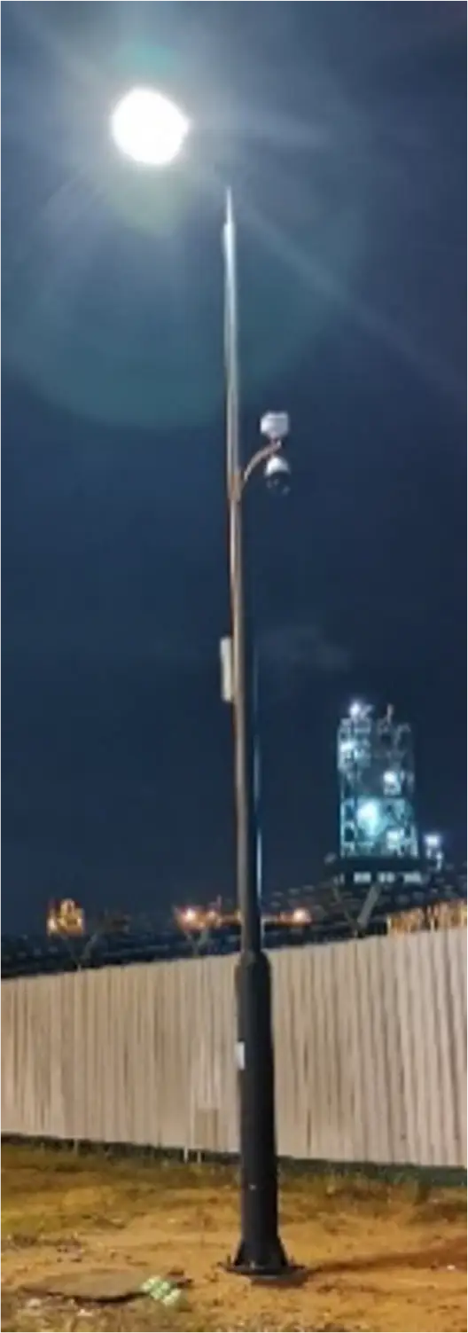 Real ESG Smart Pole installation photo 5