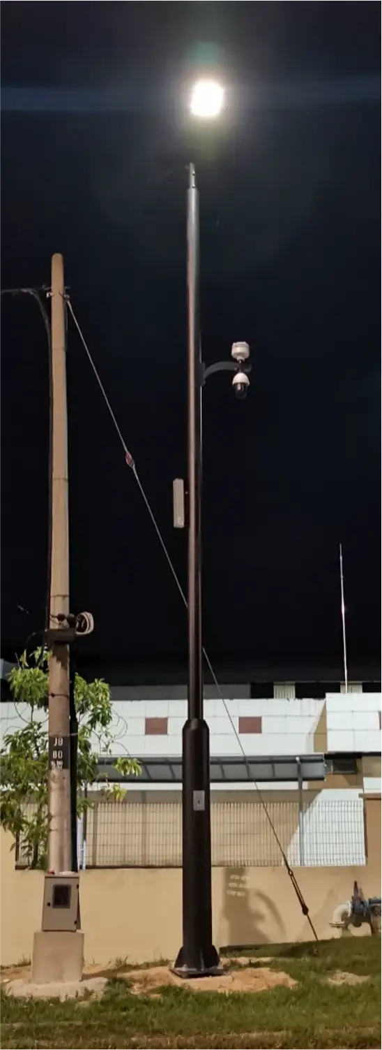 Real ESG Smart Pole installation photo 8