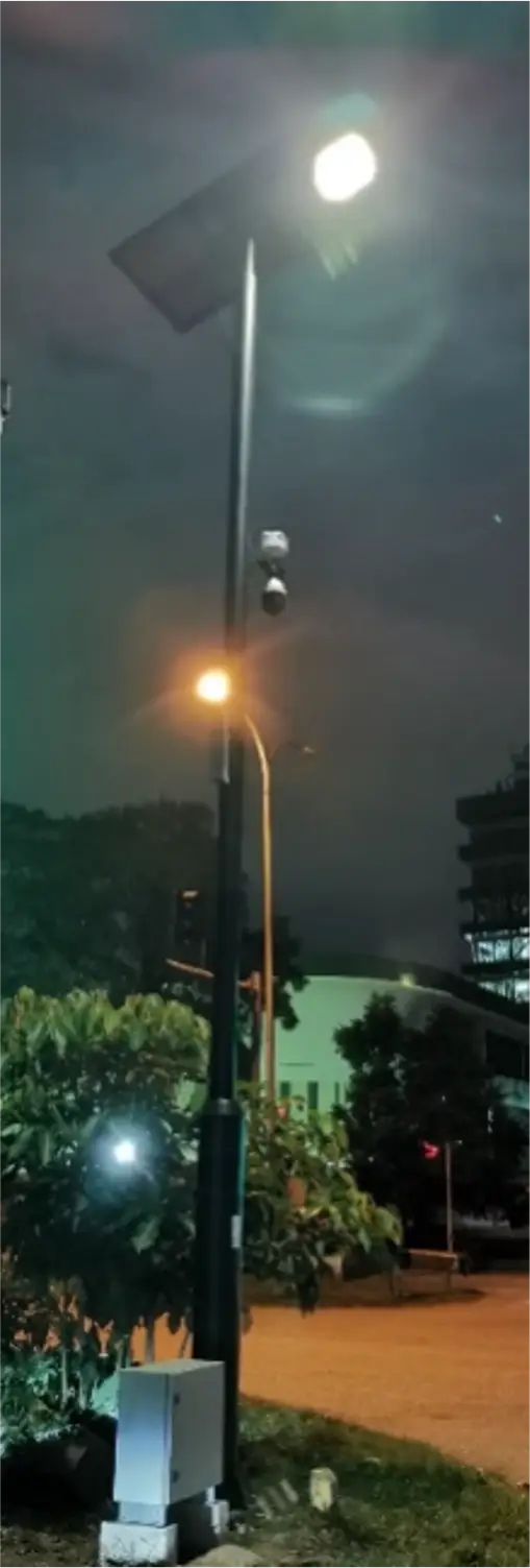 Real ESG Smart Pole installation photo 9